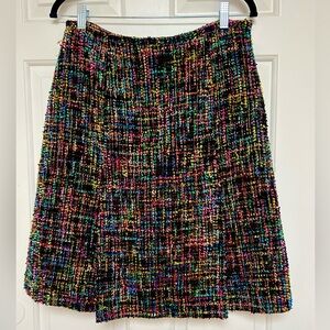 Josephine Chaus Wool Blend Boucle Skirt size 10